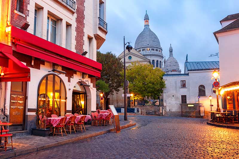 Montmartre in Parijs bezoeken Montmartre in Parijs bezoeken