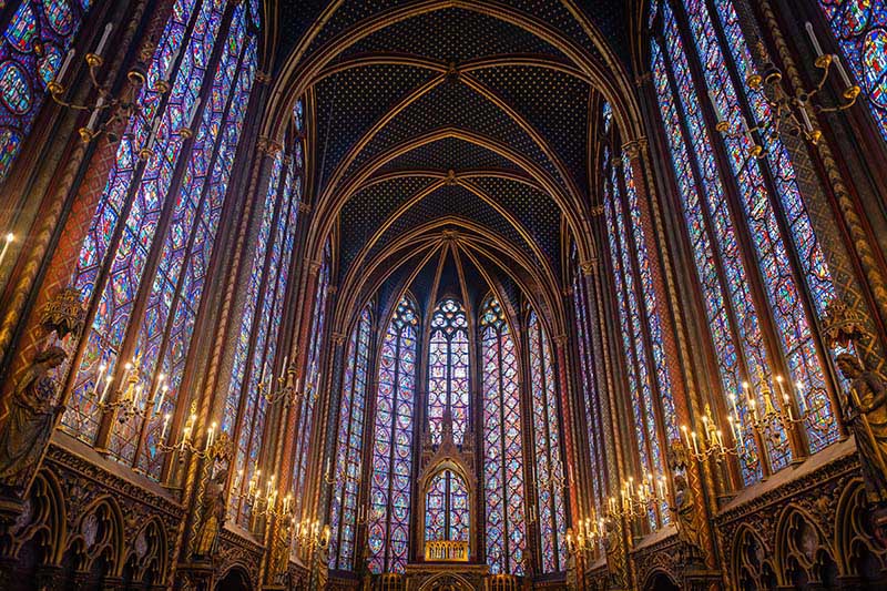 Bezoeken Sainte-Chapelle in Parijs